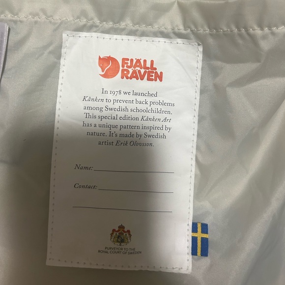 Unused Fjallraven Kanken rainbow camo backpack. Summer landscape - Picture 2 of 7